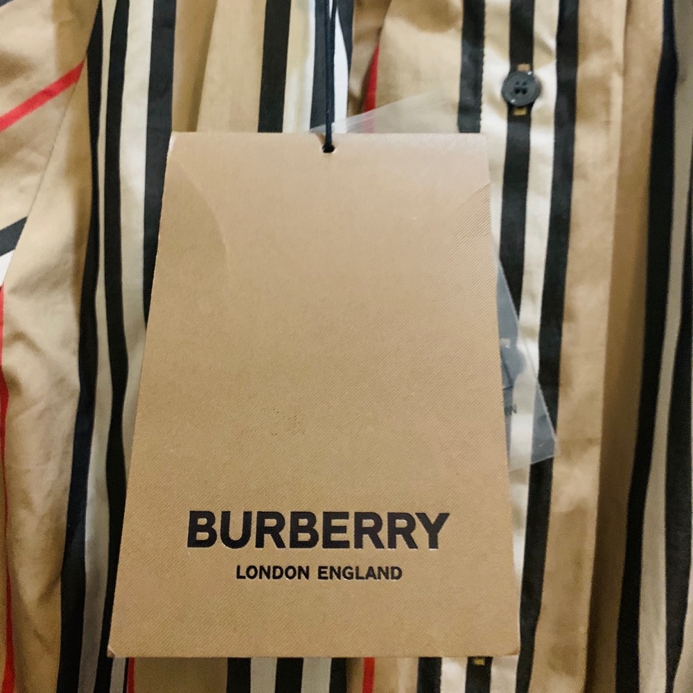 Burberry striped cotton dress - Picture 9 of 9